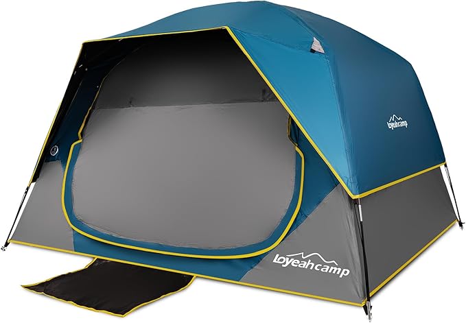 Best 4/6 Person Blackout Tent: Easy Setup & Waterproof | ForAllCamping