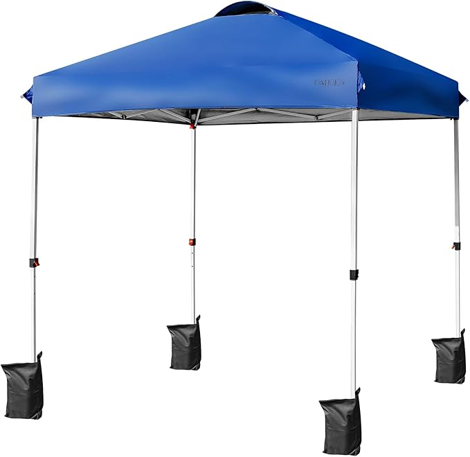 Tangkula 6.6ft Pop-up Canopy: The Ultimate Camping Shade | ForAllCamping