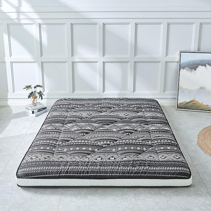 Thick & Portable Bohemia Japanese Futon Camping Mattress | ForAllCamping