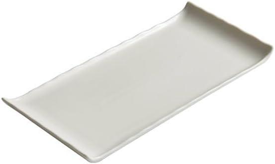 Camping Plates Individual Rectangular Ceramic Cooking Dishes Dinner Plate Restaurant Solid Color Tableware Pasta Steak Sushi Plate Serving Dish Dinner Plate Decorative Plate