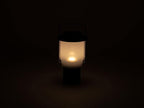 Snow Peak Mini Hozuki - Battery-Powered & Lightweight Camping Light - Portable Lantern for Soft, Ambient Light, Black