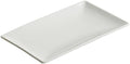 Camping Plates Ceramic Rectangular Dinner Plate Household Hotel Special Tableware Fish Decorative Plate(12.7 inch)