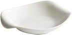 Camping Plates 9.5-inch Western Steak Dinner Plate Household Ceramic Hotel Tableware White Deep Soup Dish Restaurant Decorative Plate(9.5 in)
