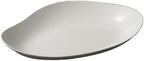 Camping Plates Dinner Plate Hotel Club Dish Plate Irregular Oval Soup Plate Ceramic Cold Dish Plate Home Serving Tableware Decorative Plate