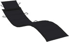 Patio Sun Lounger with Cushion Solid Acacia Woodtanning Chair Patio Chairs Outdoor Lounge Chairs Camping chairsSuitable for Gardens, courtyards