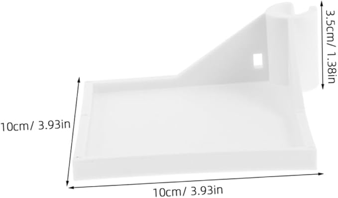 4pcs Heavy Duty Grow Tent Corner Shelf Bracket Easy Install Grow Tent Pole Mount for Hygrometers Cameras Equipment Utility Tray for Organized Planting Setup