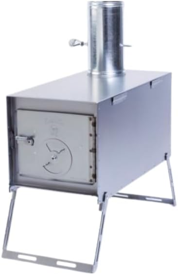 Packer Portable Wood Burning Camp Stoves | Lightweight Wall Tent Camping Stove | Cook Top Wood Stove