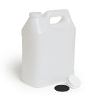 FastRack 2.5 Gallon Water Jug (Pack of 2) w/ 1 Black Rubber Cap Gripper | Reusable Plastic Jug with lid for Liquids | Heavy-Duty Water Container for Storage, Camping | BPA-Free Gallon Jugs with Lids