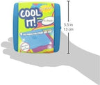 Cool Coolers by Fit & Fresh Slim Ice Packs,Quick Freeze Space Saving Reusable Ice Packs for Lunch Boxes or Coolers,Multi Colored,(Pack of 48)