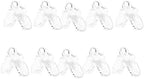 Tent Clips, 20Pcs Alligator Mouth Tarp Clamps Heavy Duty Plastic Fasteners for Camping Tarps Awnings Canopies and Outdoor Gear Accessories