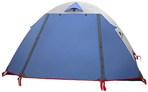 GeRRiT New Tent Double Layer Aluminum Rainproof Camping Tent for Backpacking Fishing