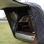 SUV Tent Car Awning, UPF 50++ with Portable Waterproof Storage Bag, Tear-Resistant, Large Space, Good Vision, Smooth Ventilation, Suitable for Outdoor Beach Camping Auto Canopy Shade…