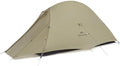 Naturehike Cloud up Pro Camping Tent, 1/2/3 Person Ultralight Tents, 3 Season Backpacking Tent, Waterproof for One Man, Self-Standing Easy Setup for Cycling, Outdoor Camp