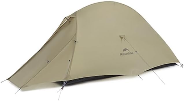 Naturehike Cloud up Pro Camping Tent, 1/2/3 Person Ultralight Tents, 3 Season Backpacking Tent, Waterproof for One Man, Self-Standing Easy Setup for Cycling, Outdoor Camp