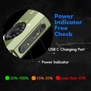 JETBeam E26 Rechargeable EDC Flat Flashlight 4 Constant Brightness Modes+Strobe+1300mW UV+Green Beam Combo,2000 Lumens Portable Pocket Lights,IPX-8,Triple Sources for Outdoors,Emergency,Working