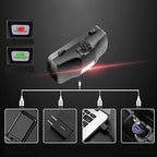 WINDFIRE Green Light Headlamp, Hunting Headlamps Rechargeable, Super Bright LED Zoomable Headlight Motion Sensor for Hog Coyote Varmint