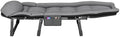 Folding Bed Frame with Mattress - 30mm Steel Tube Support, Adjustable 6 Speeds, Portable Camping Cot for Adults, Perfect for Indoor and Outdoor Travel