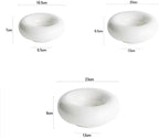Camping Plates Ceramic Tableware Salad Dessert Bowl Snack Plate Household Table Decoration Cake Plate Kitchen Utensils Porcelain Decorative Plate(9 inch)