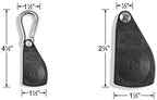 Rope Ratchet 1/4" Metal Adjustable Rope Hanger, Locking Pulley System, 8' Braided Polypropylene Rope, Heavy Duty Ratchet Tie Down, Tent & Canopy Straps, Kayak & Camping Accessories, 150 lbs Capacity