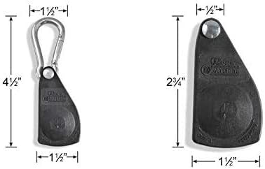Rope Ratchet 1/4" Metal Adjustable Rope Hanger, Locking Pulley System, 8' Braided Polypropylene Rope, Heavy Duty Ratchet Tie Down, Tent & Canopy Straps, Kayak & Camping Accessories, 150 lbs Capacity