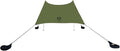 Neso Grande Portable Beach Tent Sun Shelter - Lightweight Beach Shade Canopy - Easy Setup for Family Outings - Patented Reinforced Corners - UPF 50+ Sun Protection - 7ft Tall, 9 x 9ft