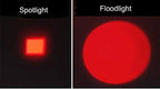 WINDFIRE New Brightest Red Light Hunting Headlamp Zoomable 3 Modes Bright Head Lamp Rechargeable Waterproof Headlight for Coyote Hog Varmint, Astronomy, Aviation