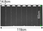 OLG Camp Stove Windscreen 23.6 inch Camping Shield (Tinplate) Wind Screen for Stoves