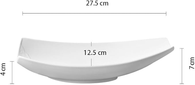 Camping Plates 9-inch Hotel Restaurant Special Snack Cold Dish Plate Barbecue Commercial Artistic Conception Creative Ceramic Tableware Decorative Plate(11 in)