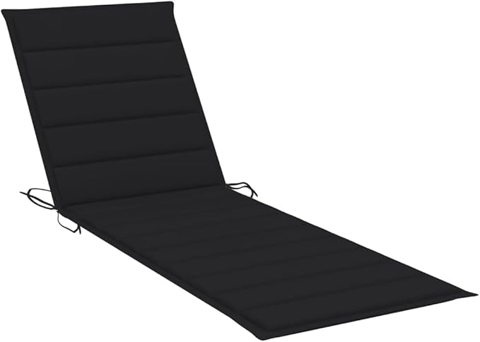 Zero Gravity Chair Camping chairPatio Sun Lounger with Cushion Gray Solid Acacia WoodSuitable for Gardens, courtyards, and patios