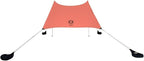Neso Grande Portable Beach Tent Sun Shelter - Lightweight Beach Shade Canopy - Easy Setup for Family Outings - Patented Reinforced Corners - UPF 50+ Sun Protection - 7ft Tall, 9 x 9ft