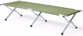 Portable Folding Camping Cot, Heavy Duty Sleeping Bed with Carrying Bag, 610D Oxford Cloth & Lightweight Aluminum Frame, 275lbs Load, Outdoor Cot for Adults, Travel, Hiking, Office (Green, 1 Pack)