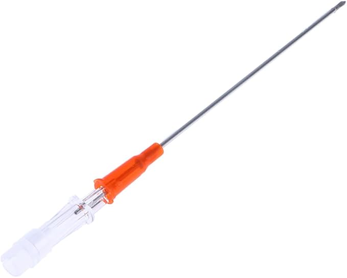 2pcs 14G Emergency First Aid Kit Tension Pneumothorax Thoracic Needle Chest Decompression Needles Body Piercing Needle