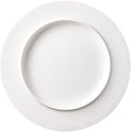Camping Plates 11-inch White Ceramic Hotel Kitchen Tableware Round Display Plate Special Creative Dish Club Cold Decorative Plate(13 in)