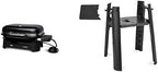 Weber Lumin Compact Electric Grill, Black, with Lumin Compact Stand