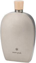 Snow Peak 8.4 Ounce Titanium Flask