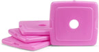 Cool Coolers by Fit + Fresh, Reusable & Long-Lasting Slim Ice Packs, Cold Packs for Cooler, Flat ice Packs for lunchbags. Cooler Accessories for Lunchboxes, Camping, Beach,Lunch, & Work, 12PK, Purple