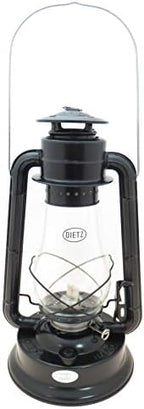 Hurricane Lantern Blizzard Oil Burning Lantern (Black)"