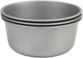 3PCS 500ml Outdoor Pure Titanium Bowl, Portable Tableware Suitable For Home Or Camping