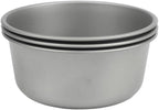 3PCS 500ml Outdoor Pure Titanium Bowl, Portable Tableware Suitable For Home Or Camping