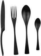 Silverware Flatware Cutlery Set， 6/24/36/48/60/72 Pieces Stainless Steel Cutlery， Forks and Spoons Mirror Blue Steak Cutlery Six-Piece Set，Rainbow-8Set-48Pcs