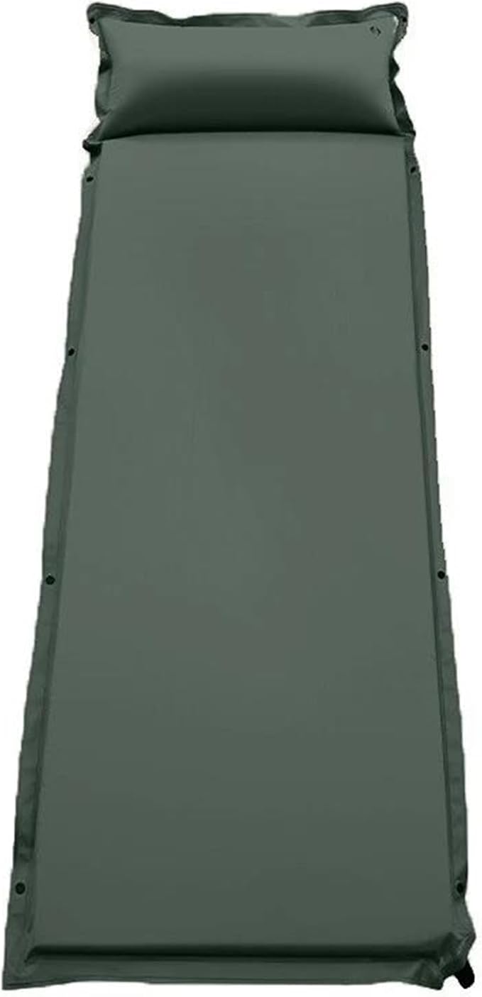SUV Car Inflatable Mattress, Automatic Inflatable Camping Mattress, PVC Fiber Air Mattress, Car Travel Sleeping Mat, Outdoor Camping Inflatable Mattress (Brown)