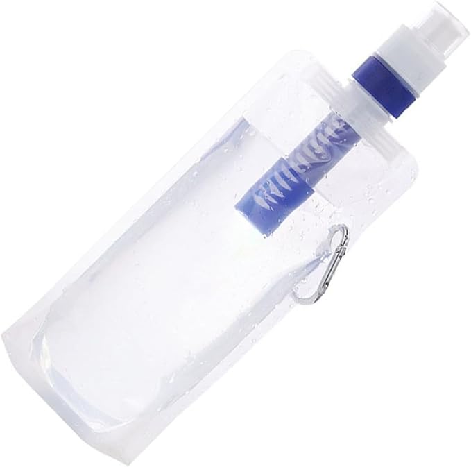 SUPVOX Daily Use Outdoor Water Filter Pouch Portable Water Bag for Camping Hiking and Emergency Use Reusable No Leakage Design