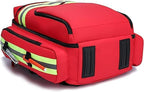 Empty First Aid Backpack Camping Emergency, Medical Bag Responder Storage Survival Trauma for Hiking(A01)