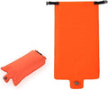 Portable Camping Inflatable Air Bag for Sleeping Pad – Nylon Manual Air, Compact Folding Inflator & Outdoor Storage Bag, 72 x 35 cm, 160 g(Orange)