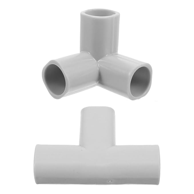 2pcs Shaped Elbow Fittings for Playpen Indoor Safety Accessories for Play Areas Compatible Tubes Versatile Corner Connectors for Flexible Layouts