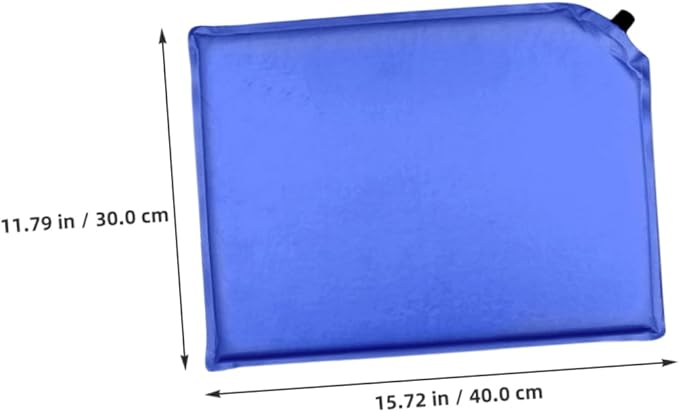 POPETPOP 4pcs Self-Inflating Outdoor Cushion Pad Portable Camping Sleeping Mat for Hiking Stadium and Picnics Moisture-Resistant Design Compact Easy Setup