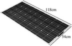 500W Solar Panel 18V Battery Charger Cell Monocrystalline for Camping Motorhome Power Bank Flexible RV Yacht 500W Power System