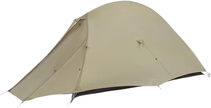 Tent 1/2 Person 20D Nylon Double Layers Ultralight Waterproof Travel Hiking Backpacking Shelter
