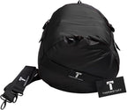 Thermotuff Wearable Sleeping Bag with Dual Hoodie, Zippered Arm Holes, Pockets & Adjustable Drawstring - Ideal for Camping, Cold Weather Hiking, and Stadium Sak Blanket
