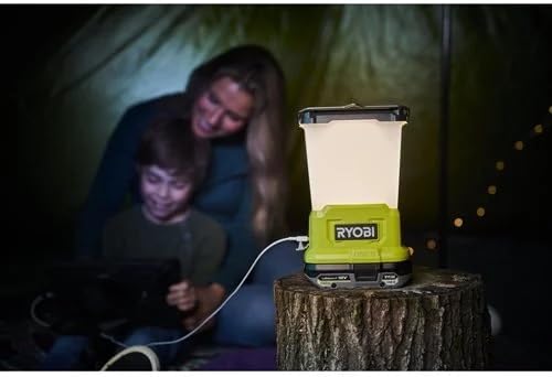 RYOBI RLL18-0 18V ONE+ Cordless Lantern Light (Bare Tool) Hyper Green